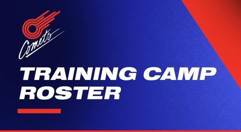 Comets set for 2025 training camp