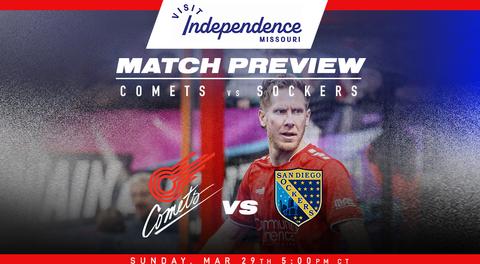 Comets set for season finale in San Diego