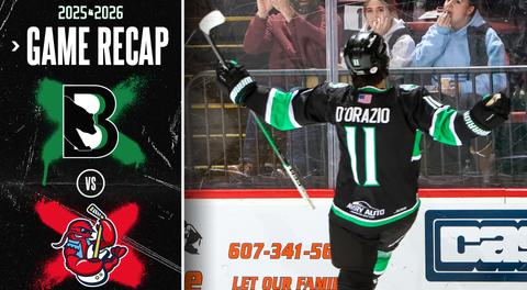 Black Bears Crack Lobsters Perfect Record