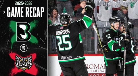 Black Bears Complete Weekend Sweep