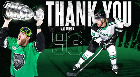 Mac Jansen retires from professional hockey