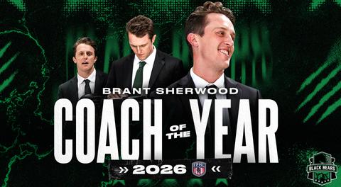 Brant Sherwood Named FPHL Coach of the Year