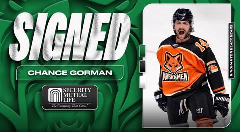 Gorman heads to Binghamton