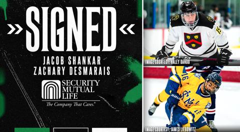 Black Bears add Shankar & Desmarais
