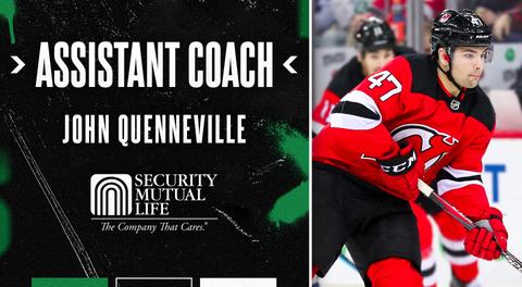 Quenneville Hired as Assistant Coach