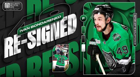 FPHL FOY Ivan Bondarenko Re-signs in Binghamton