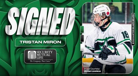 Tristan Miron leads-off new signing class