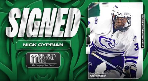 Nick Cyprian sets eyes on Binghamton