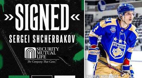 Black Bears sign Shcherbakov