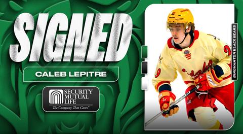 21-yr-old, Caleb Lepitre signs with Black Bears