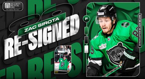 Sirota Signs on for Third Season