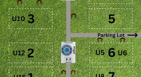 2025 Age and Field Number Practice Map