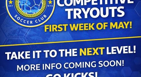 2026 Winter Haven Soccer Club - Kicks Competitive Tryouts - Registration Now Open !!