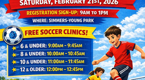 2026 Spring Recreational In-Person Sign-Up and Clinic Day