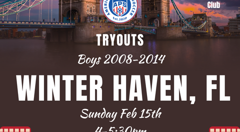 London 2026 Tour Tryouts