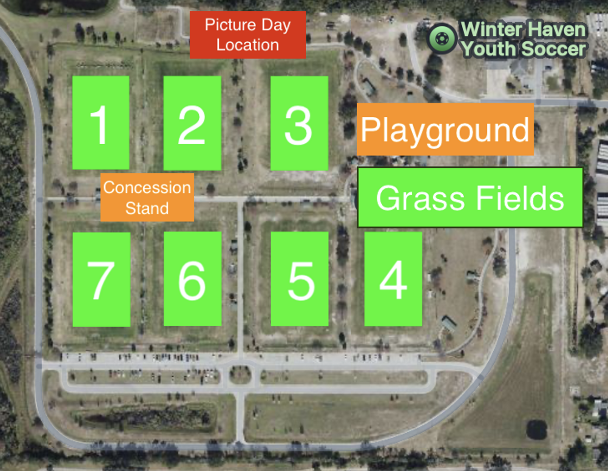 2025 Picture Day Map