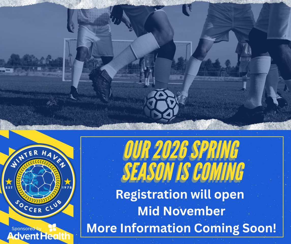 2026 Spring Season Coming Soon
