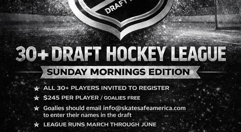 4 vs 4 30+ Draft League - Sunday Mornings