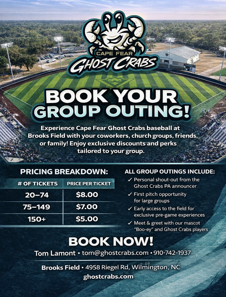 Ghost Crab Group Tickets