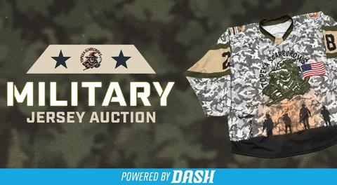 Don’t Miss Out on Military Appreciation Night Jerseys!
