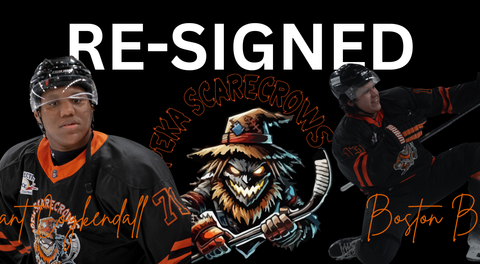 Scarecrows Re-Sign Forwards Boston Bird And Grant Coykendall