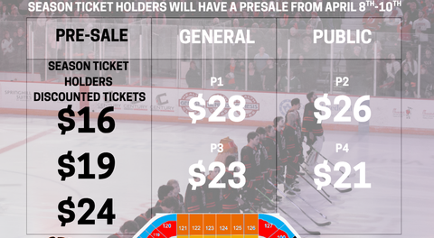 Playoff Tickets Go On Sale Friday April 10th To General Public