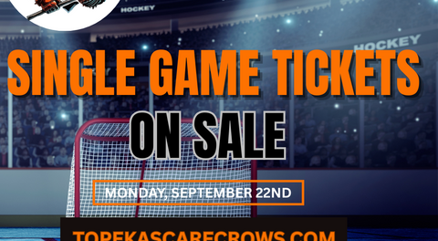 Single Game Tickets Go On Sale Monday September 22nd!