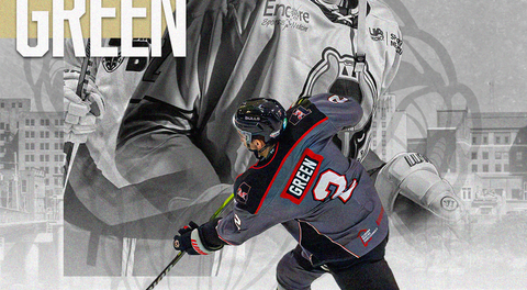 MONROE MOCCASINS ADD DEFENSEMAN CORSON GREEN FOR 2025–26 SEASON