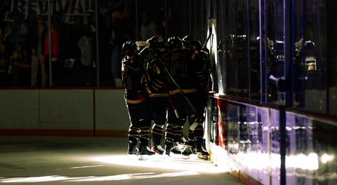 ALBRECHT HAT TRICK POWERS MOCCASINS PAST ZYDECO 6–1