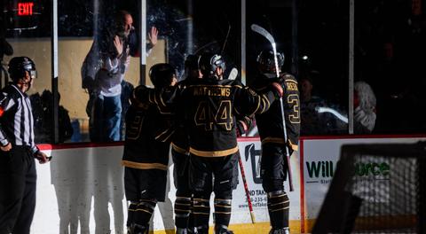 MOCCASINS STRIKE TWICE IN TEN SECONDS TO COMPLETE COMEBACK OVER ZYDECO