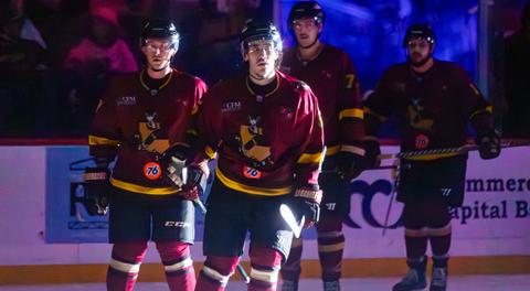 MOCCASINS BLAST BREAKERS 9-1 BEHIND CHRISTY’S HAT TRICK