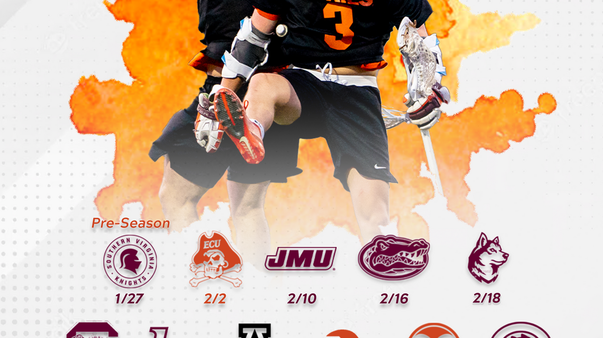 News Hokies Announce Division I Slate Virginia Tech Men's Lacrosse