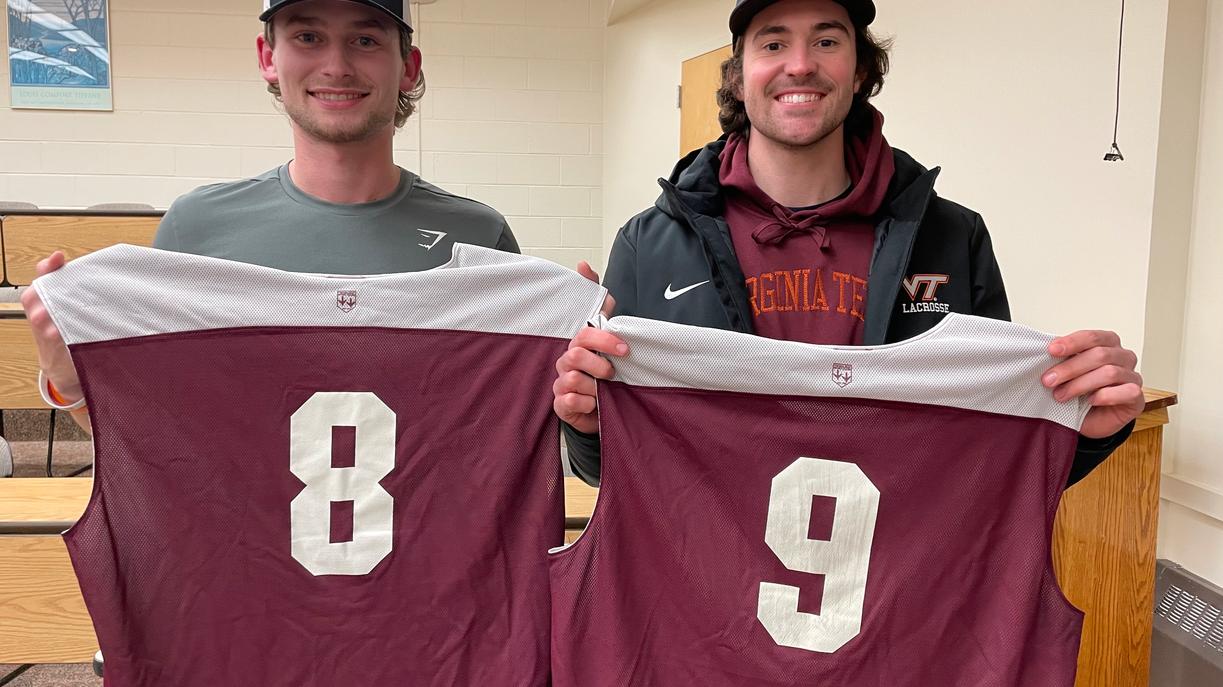 News Harper, Jones Tagged To Wear 8, 9 Virginia Tech Men's Lacrosse