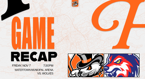 GAME RECAP: Hat Tricks Fall to Wolves in Overtime, Snapping Four Game Win Streak