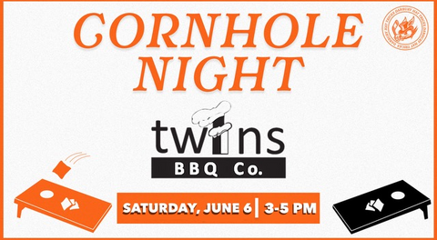 HAT TRICKS CORNHOLE NIGHT AT TWINS BBQ - JUNE 6th