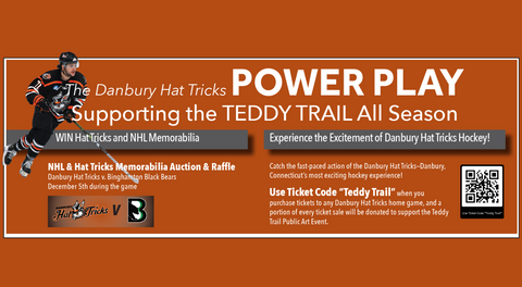 HAT TRICKS TO PARTNER WITH TEDDY TRAIL AND ARTFUL VISUAL ARTS INITIATIVE FOR 2026-27 SEASON