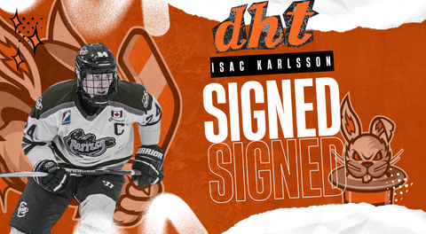 HAT TRICKS SIGN FORWARD ISAC KARLSSON