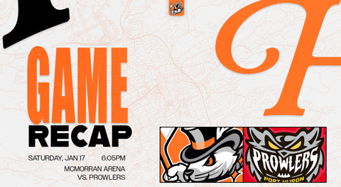 Shorthanded goal lifts Prowlers past Hat Tricks, 3-1