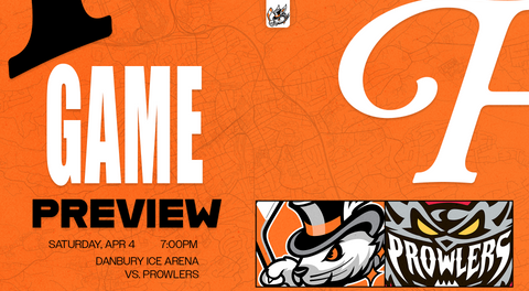 GAME PREVIEW: DANBURY HAT TRICKS HOST PORT HURON PROWLERS | APRIL 4TH