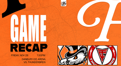 GAME RECAP: Hat Tricks Break Four Game Losing Streak in 4-3 Win over the Twin City Thunderbirds