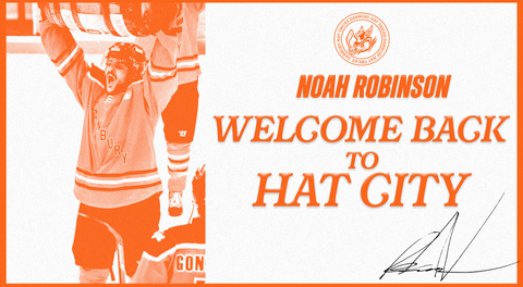 Forward Noah Robinson Returned from Loan by Jacksonville Icemen (ECHL)