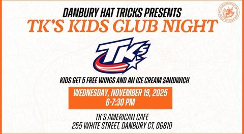 Kids Club Event: TK's American Cafe | Nov. 19