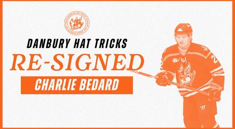 Hat Tricks Re-Sign Defenseman Charlie Bedard