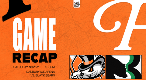 GAME RECAP: Hat Tricks drop second straight to Black Bears, get swept in weekend series