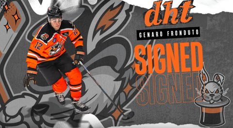 HAT TRICKS RE-SIGN FORWARD GENARO FRONDUTO