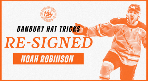 Hat Tricks Re-Sign Forward Noah Robinson