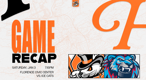 GAME RECAP: HAT TRICKS SNAP LOSS STREAK IN 5-3 WIN OVER PEE DEE