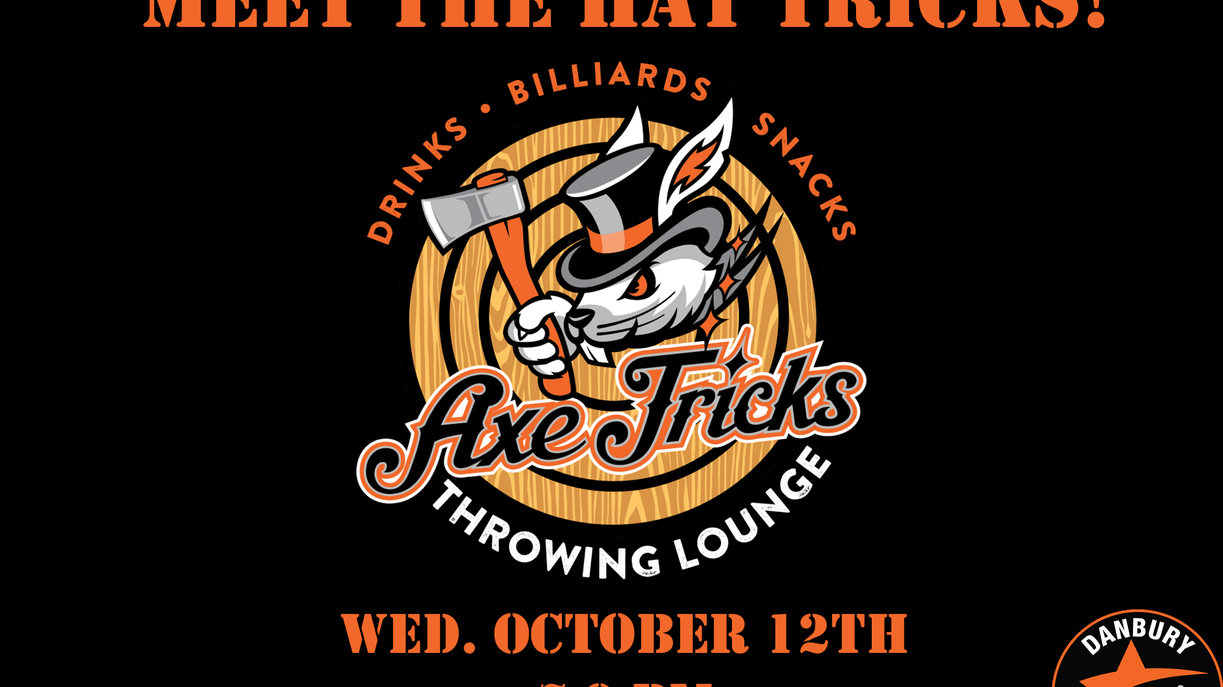 News Meet The Hat Tricks October 12th at Axe Tricks! Danbury Hat Tricks