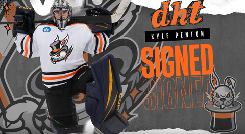 HAT TRICKS RESIGN GOALTENDER KYLE PENTON