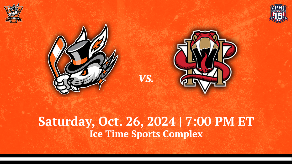 News Game Preview Hat Tricks at Hudson Valley Venom Oct. 26, 2024